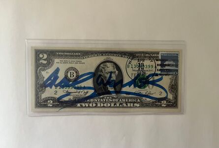 Andy Warhol, ‘Two Dollars Bill ’, 1976