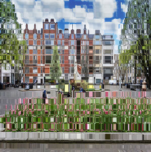 Asaf Gam Hacohen, ‘Soho's Golden Square’, 2018