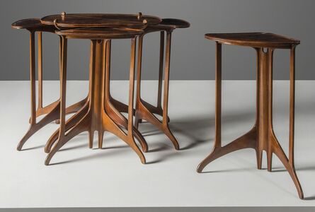 Eugene Gaillard, ‘A set of five nesting tables’, circa 1913