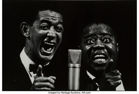 William Carter, ‘Untitled (Louis Armstrong and Tommy Young)’, 1965-printed later