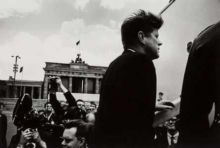 Will McBride, ‘John F. Kennedy before the Brandenburg Gate, Berlin’, 1963