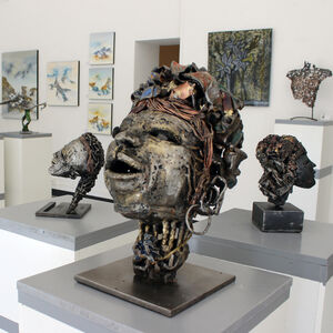 Sebastien Ruiz Sculpture's exhibition, installation view