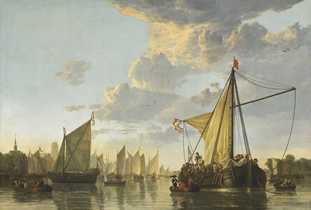 Aelbert Cuyp, ‘The Maas at Dordrecht’, ca. 1650