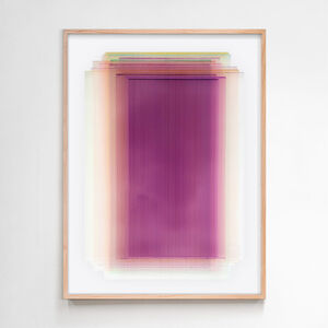 Seung-Taik Jang, ‘Layered painting(Pink)’, 2023