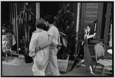 Leonard Freed, ‘Couple in striped shirts, Paris, France’, 1985