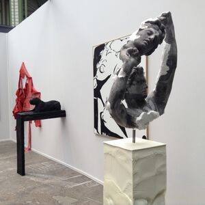 Under Construction Gallery at Art Paris 2016, installation view