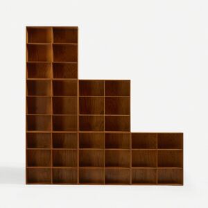 Mogens Koch, ‘bookcases, set of six’, c. 1960