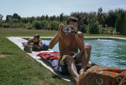 Tony Vaccaro, ‘Givenchy by the Pool, South of Paris, France, 1961’, 1961
