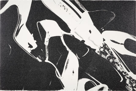 Andy Warhol, ‘Diamond Dust Shoes (Black and White)’, 1980