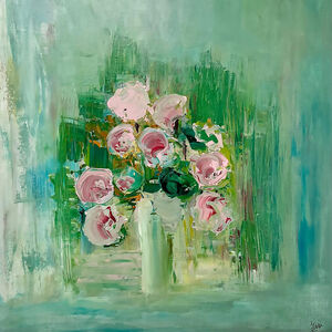 Josiane Desse, ‘Fleurs Roses’, 2023