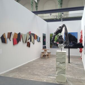 Under Construction Gallery at Art Paris 2016, installation view