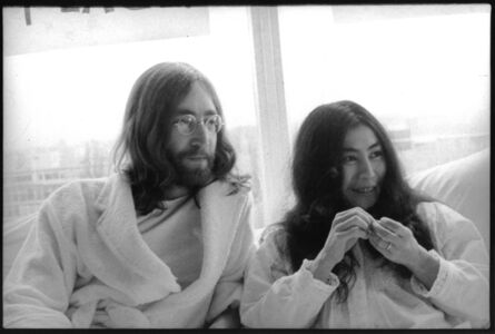 Luiz Garrido, ‘John and Yoko in bed after the press conference for Bed in for Peace in Amsterdam’s Hilton hotel, where the couple and the photographer were staying’, 1969