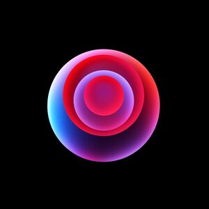 Craig Dorety, ‘Offset Circles -- Fall Leaves against Blue Sky ’, 2016