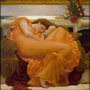 Frederic Leighton, ‘Flaming June’, ca. 1895