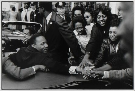 Leonard Freed, ‘Martin Luther King Jr, Baltimore Md 10/31/1964’, 1964