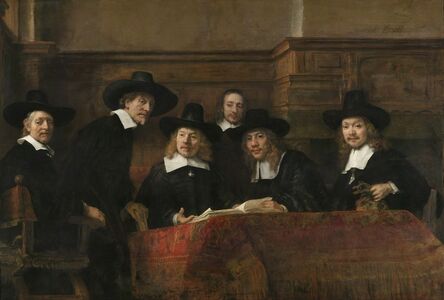 Rembrandt van Rijn, ‘The Sampling Officials of the Amsterdam Drapers’ Guild, known as ‘The Syndics’’, about 1662