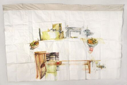 Dawn Clements, ‘Susan Rethorst's Table’, 2013