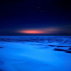 Lucinda Devlin, ‘Lake Huron, 8:08pm, 3.14.2011’