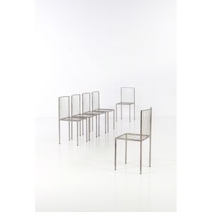 Philolaos Tloupas, ‘Set of six chairs’, 1961