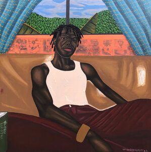 Samson Olatubosun, ‘Moment of Reflections 2’, 2023