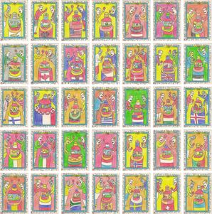 Frédéric Bruly Bouabré, ‘Untitled (L'art de la séduction Series)’, 2011