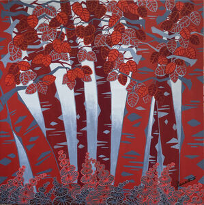 Elisabetta Maestro, ‘Alberi Rossi’, 2021