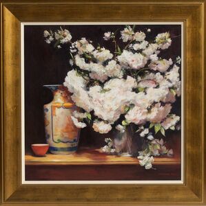 Jacqueline Fowler, ‘'Imari Vase with Blossoms' ’, 2014