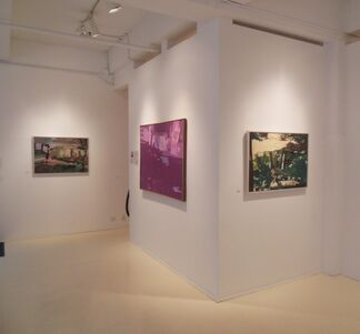 Ralph L. Wickiser, The Reflected Stream: The Abstract Years 1985 - 1998, installation view