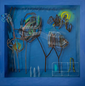 Laurian Popa, ‘Plastic trees for an unperformed show ’, 2024