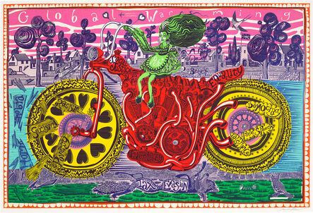 Grayson Perry, ‘Selfie with Political Causes’, 2018
