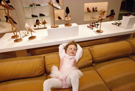 Lauren Greenfield, ‘Phoebe, 3, at the VIP opening of Barneys department store in Beverly Hills, California’, 1994