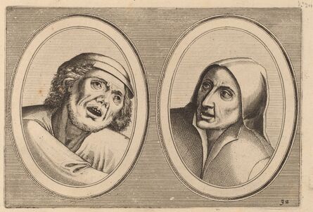 Johannes and Lucas van Doetechum after Pieter Bruegel the Elder, ‘"Harme Snap-op" and "Keursje-sonder-naed"’, ca. 1564/1565