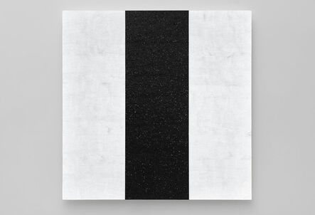 Mary Corse, ‘Untitled (White with Black Reflective Inner Band)’, 2023