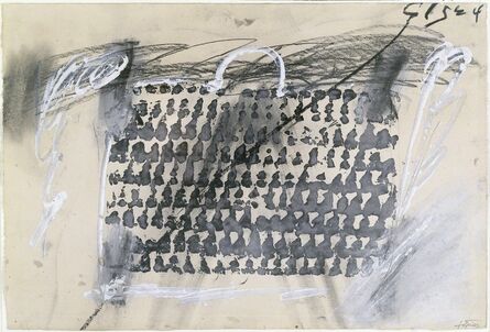 Antoni Tàpies, ‘Empreinte de panier’, 1968