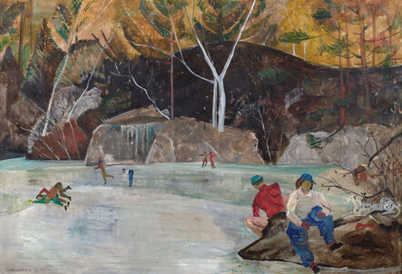 Marguerite Thompson Zorach, ‘Ice Pond’, ca. 1945