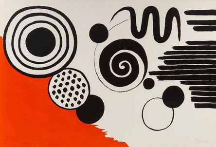Alexander Calder, ‘The way to the world (Acheminement vers la parole)’, 1968