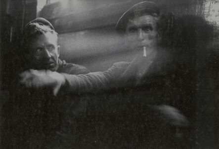 John Cohen, ‘Two Miners Having Tea During Break at Mine Office, Littlebourne, Kent’, 1955