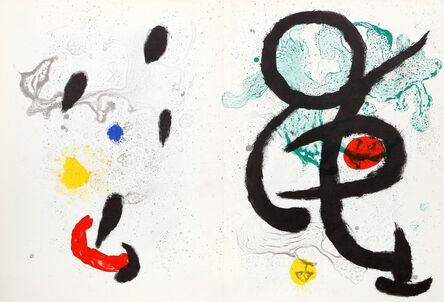 Joan Miró, ‘Composition I & II from Derrière le Miroir ’, 1965