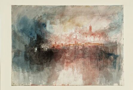 J. M. W. Turner, ‘A Fire at the Tower of London’, 1841