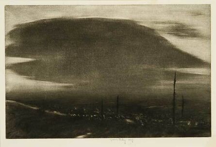 Kerr Eby, ‘No Man's Land - St. Mihiel Drive’, 1919