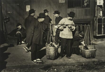 Arnold Genthe, ‘Vegetable Peddler, Old Chinatown, San Francisco’, ca. 1895-1906