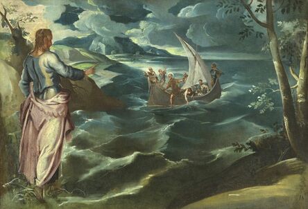 Jacopo Tintoretto, ‘Christ at the Sea of Galilee’, ca. 1575-80