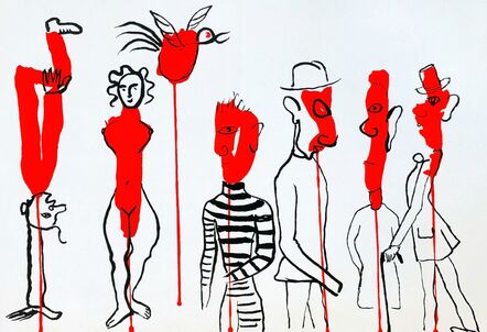 Alexander Calder, ‘Alexander Calder lithograph Derrière Le Miroir 1966’, 1966