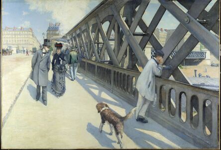Gustave Caillebotte, ‘Le Pont de l’Europe (The Europe Bride)’, 1876