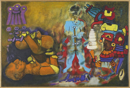 Aubrey Williams, ‘Maya Ritual V (Olmec Maya Series)’, 1984