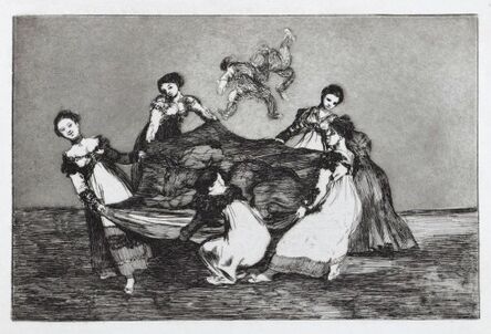 Francisco de Goya, ‘	Pesa Mas Que Un Burro Muerto’, ca. 1816