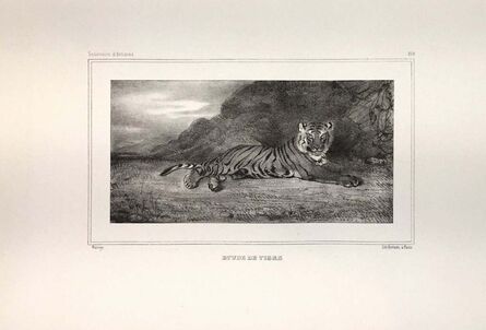 Antoine-Louis Barye, ‘Etude de Tigre’, 1832