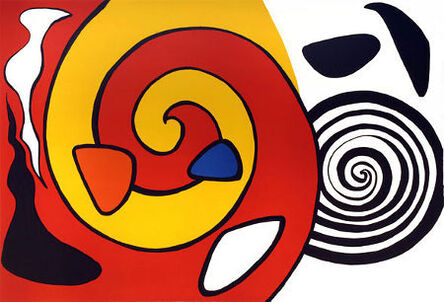 Alexander Calder, ‘Spirals and Forms’, ca. 1965