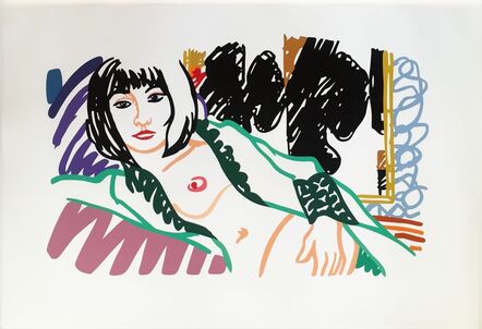 Tom Wesselmann, ‘Monica in Robe with Motherwell’, 1994