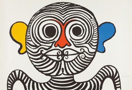 Alexander Calder, ‘Nez et oreilles très gais (Very Gay Nose and Ears)’, 1969